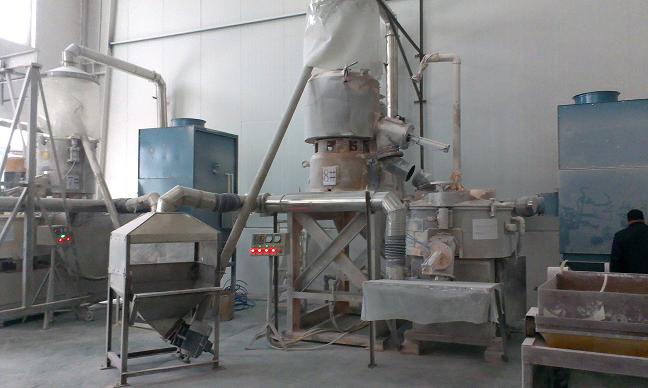 河北雄縣PVC混料機、擠出機除塵系統(tǒng)除塵器已交付使用